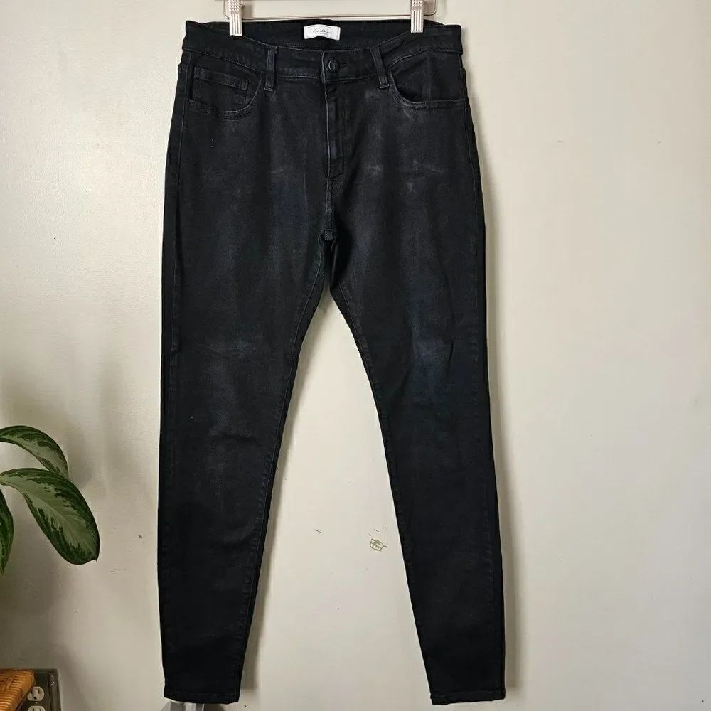 EUC KANCAN MID RISE SKINNY STRETCHY JEANS DARK WASH SIZE 32 WOMENS